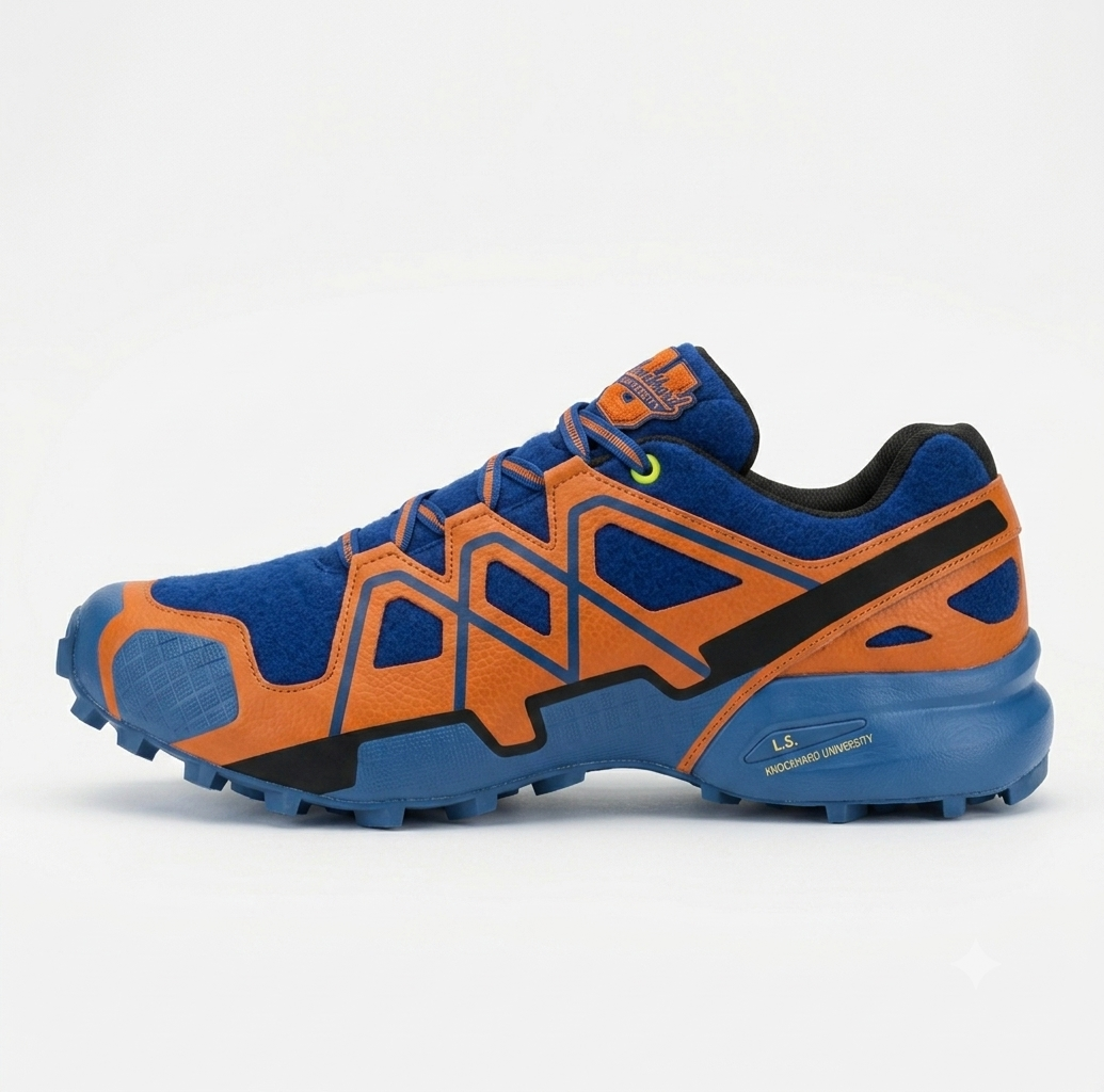 Royal & Solar Blue / Orange colorway