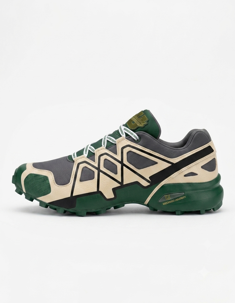 Forest Green Cream / Charcoal colorway